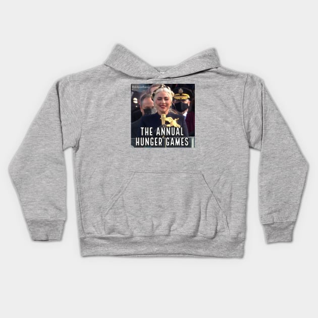 The First Annual Hunger Games Kids Hoodie by Shit Post Hero